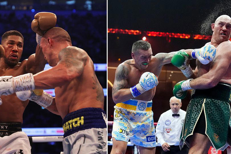 Oleksandr Usyk has beaten Anthony Joshua and Tyson Fury