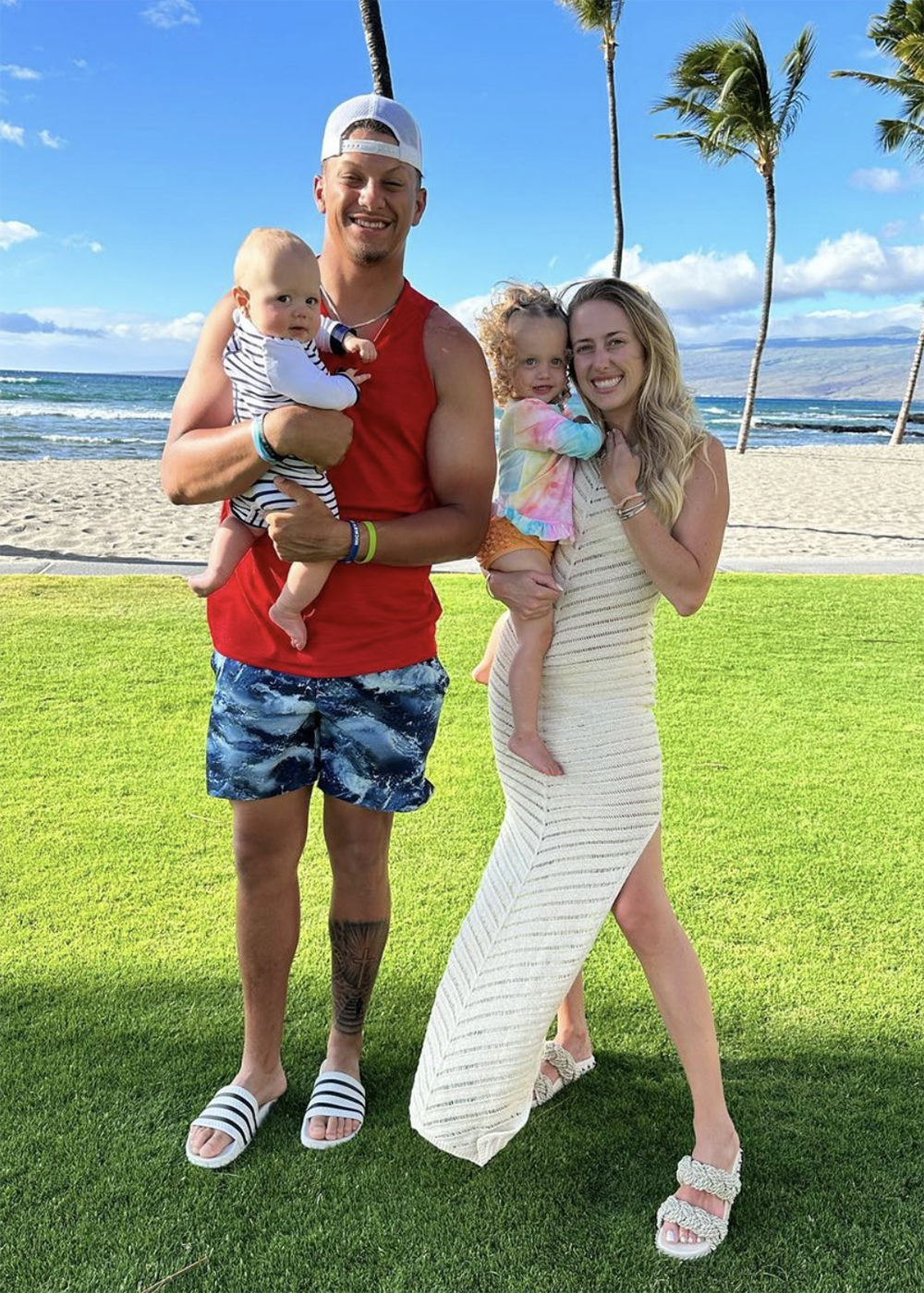 Patrick Mahomes' wife Brittany responds to pregnancy rumor