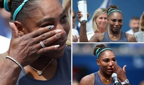 Serena Williams in tears after retiring from Rogers Cup final against  Bianca Andreescu | Tennis | Sport | Express.co.uk