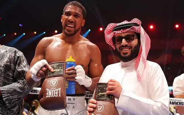 Turki Alalshikh: "He's on the same page as the fans as well" - Anthony  Joshua opens up on Turki Alalshikh's plans for his boxing future