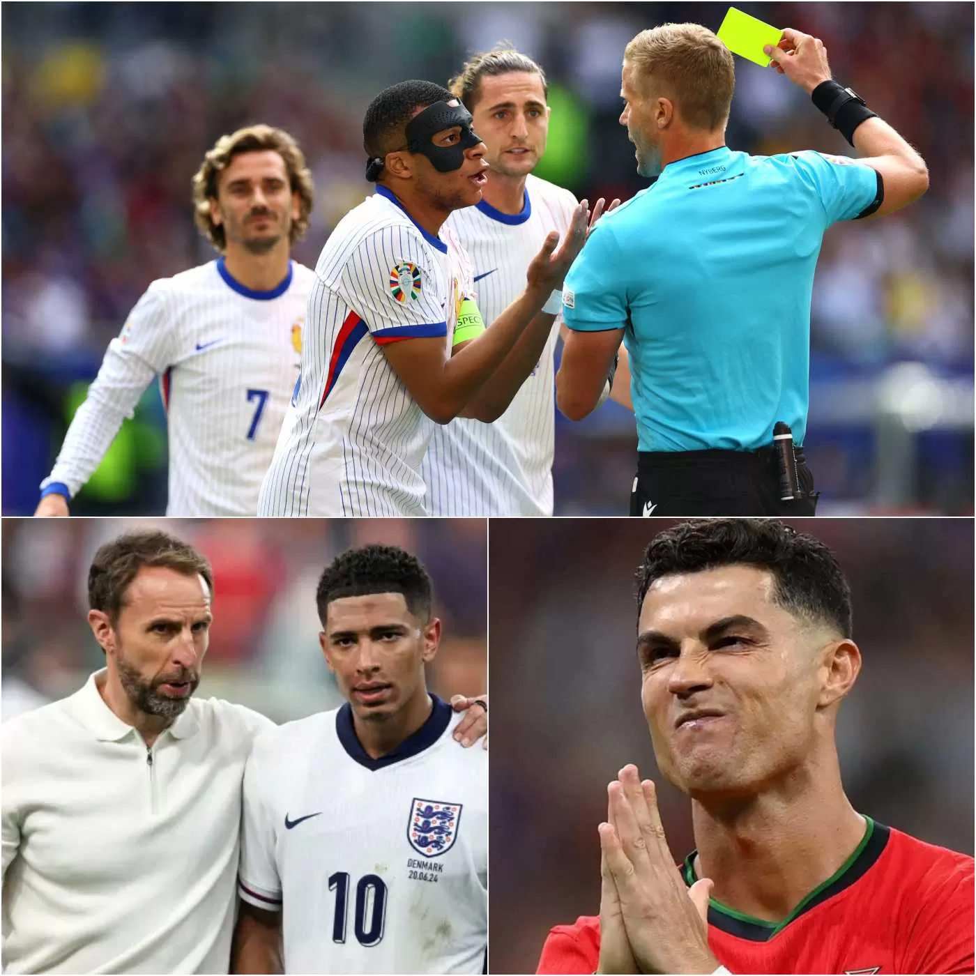 Euro 2024 Bellingham, Ronaldo, Mbappe with suspensions “hanging over