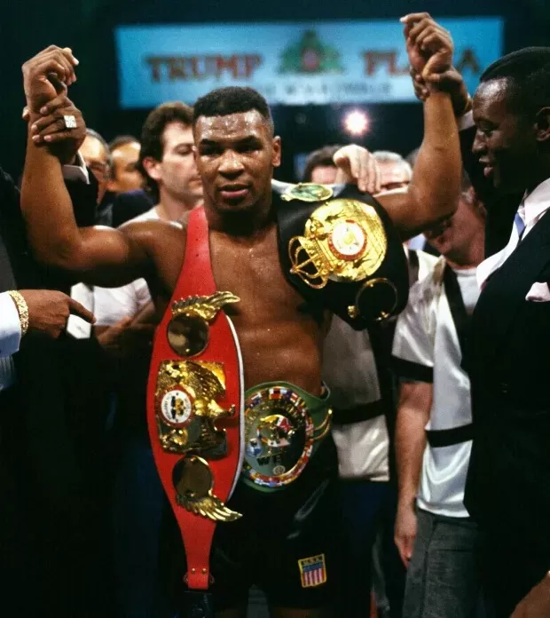 Mike Tyson was the driving force that made young Anthony Joshua believe ...