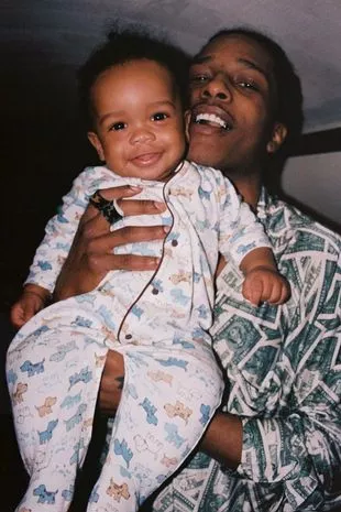 A$AP Rocky shares insight into life at home with Rihanna and son RZA in  sweet rare snaps - Mirror Online