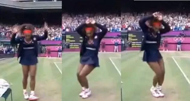 Serena Williams did the crip walk after winning gold (PHOTOS) - Yahoo Sports