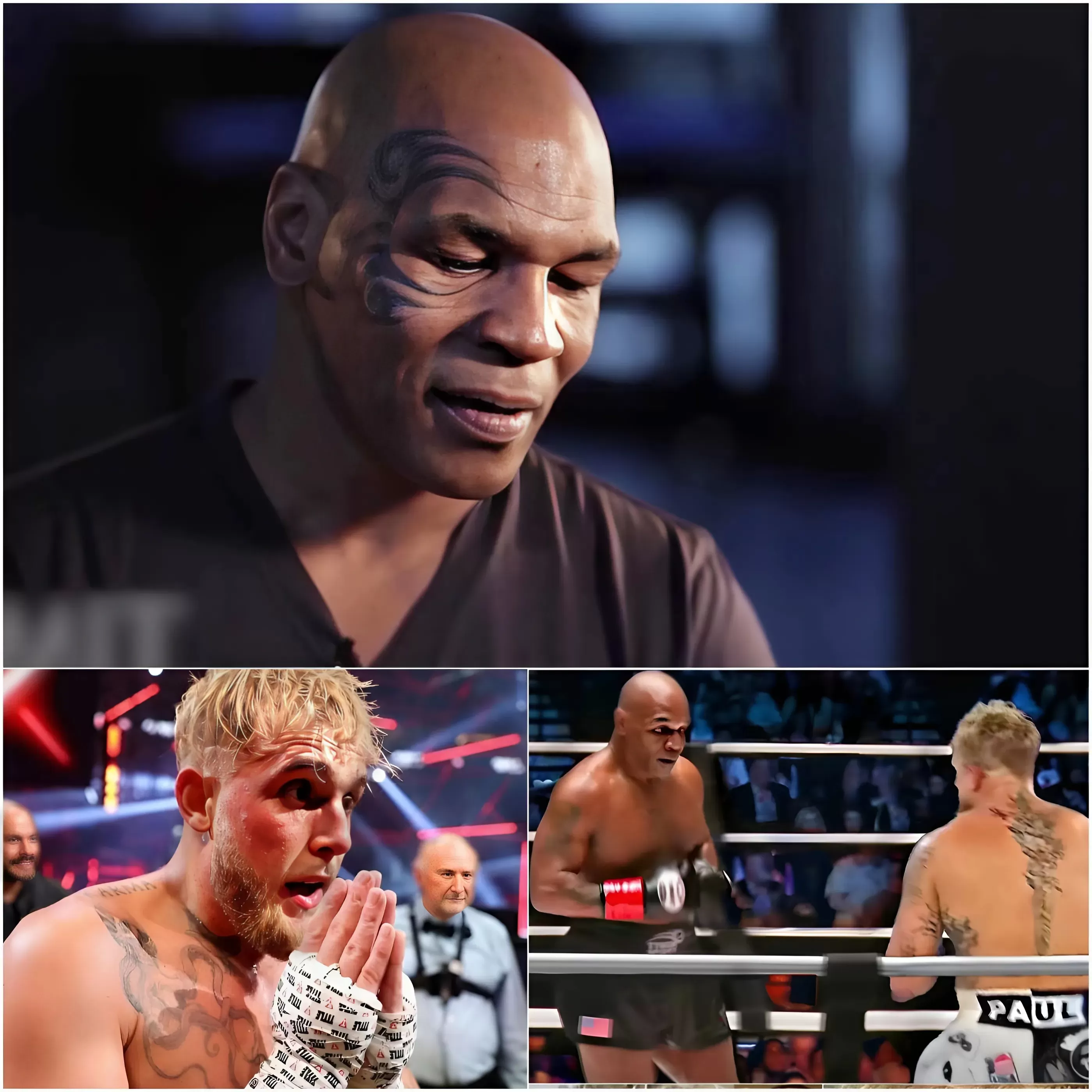 Mike tyson and jake paul wallpaper