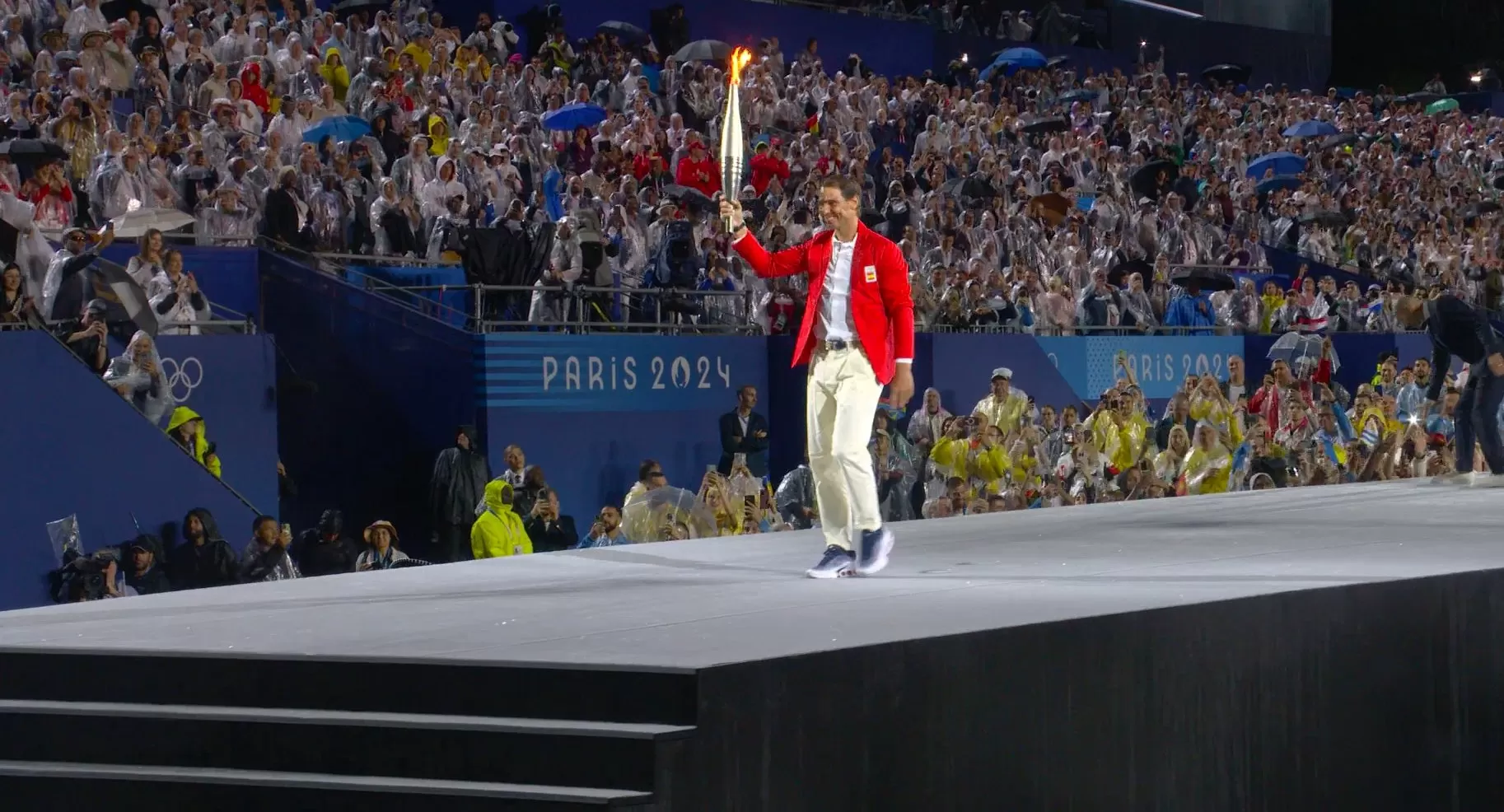 Rafael Nadal snags best seat in the house for Opening Ceremony of Paris