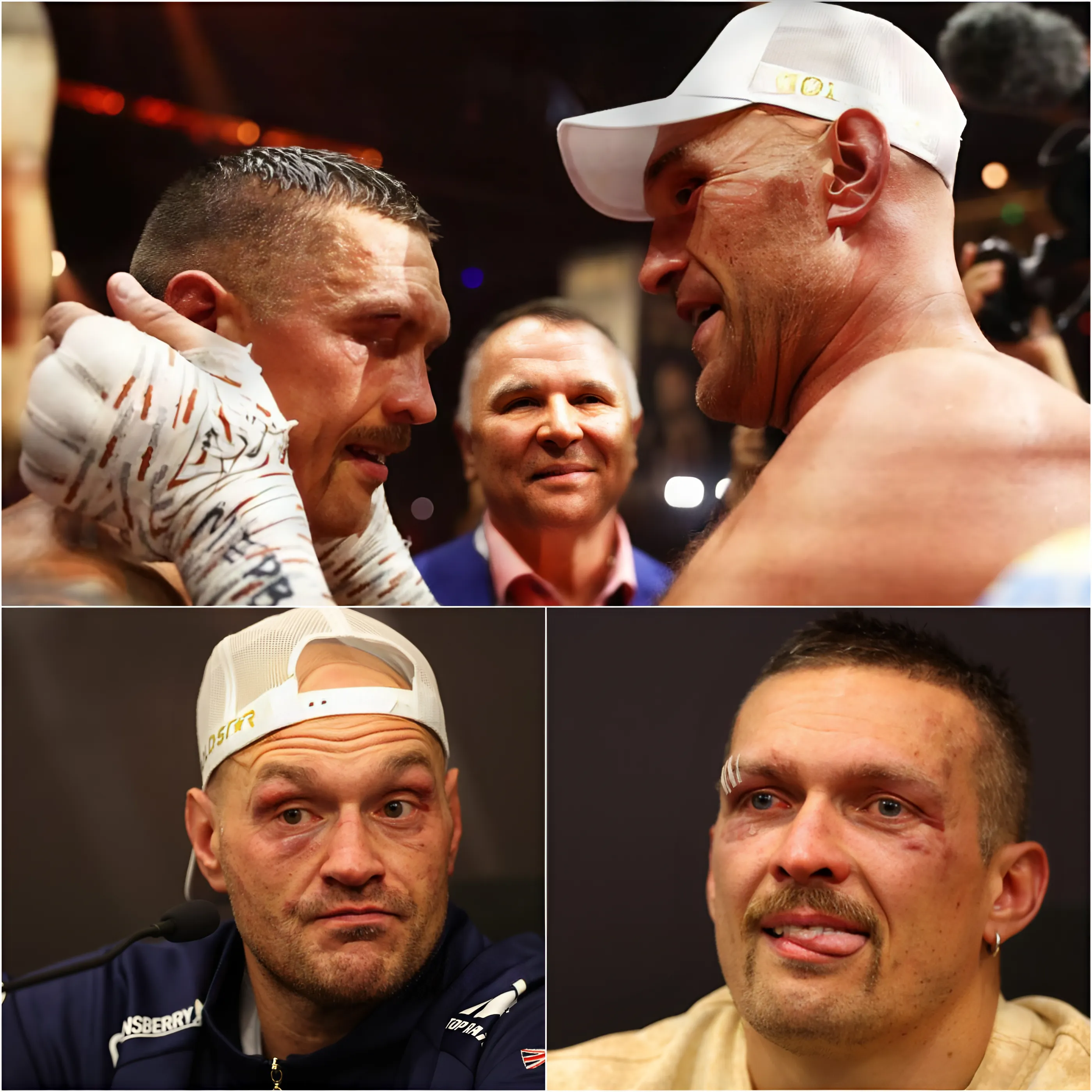 Usyk and fury have a rematch for heavyweight boxing titles in december