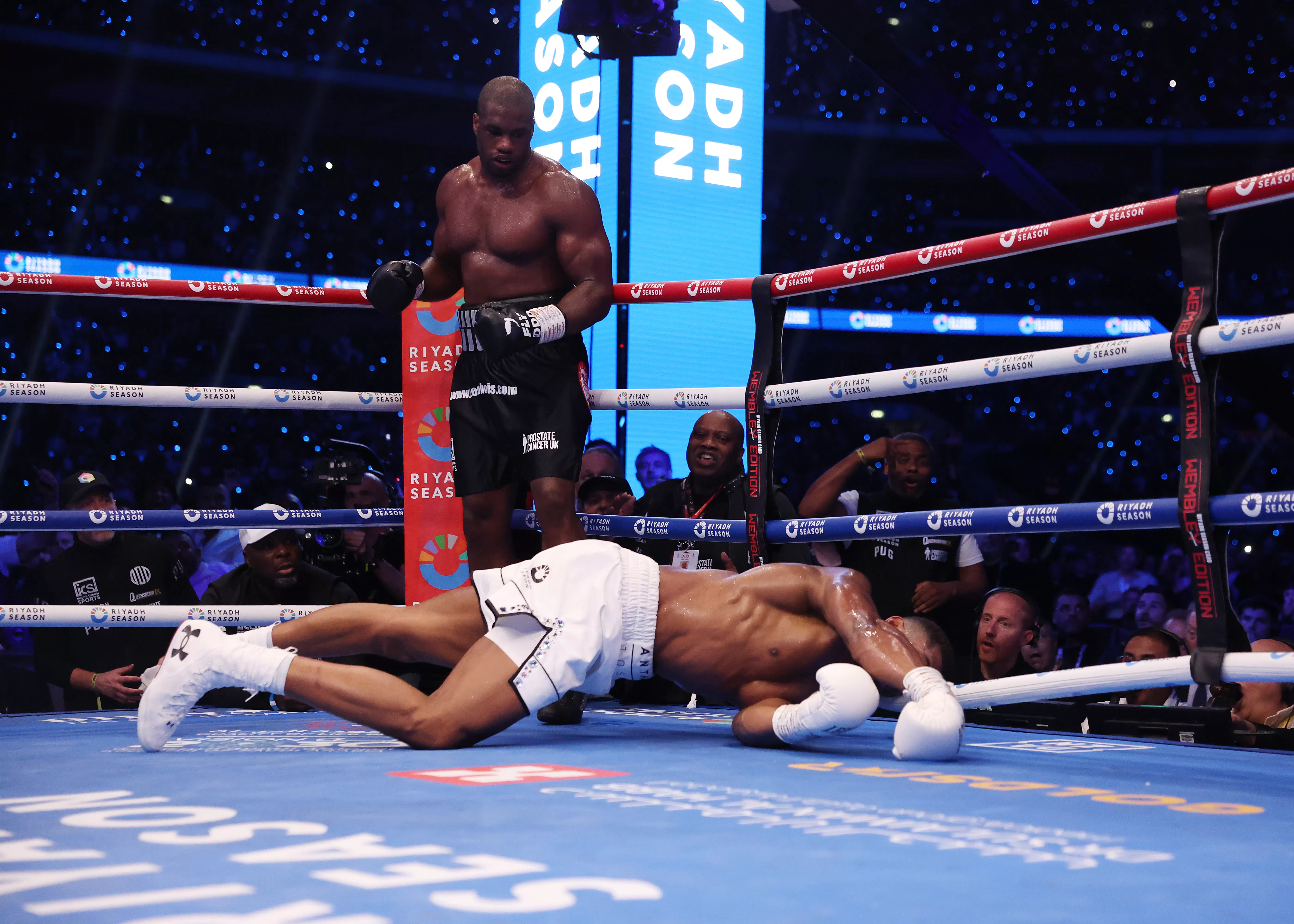 Dubois knocked Joshua out in round five