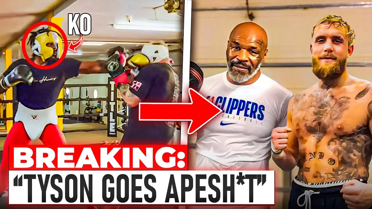 Mike Tyson & Jake Paul SPARRING LEAKED! CRAZY Footage! [2024]