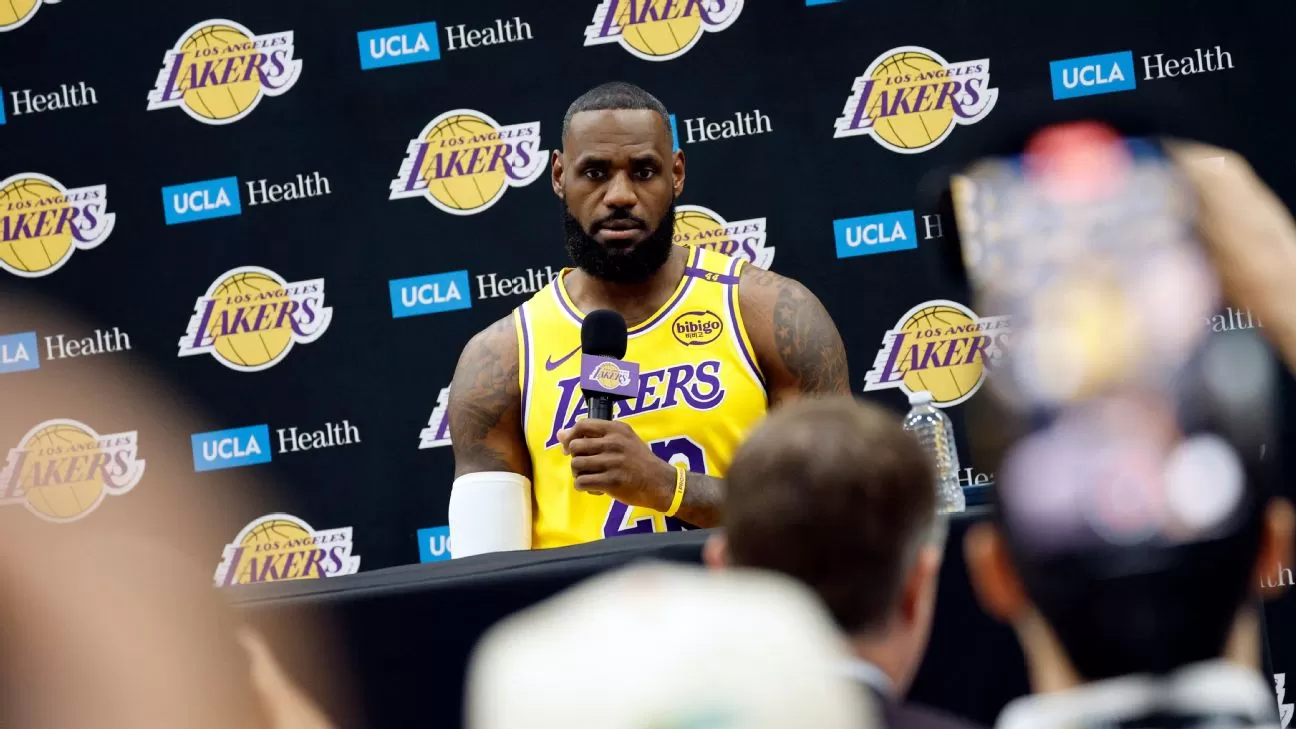 LeBron James - 'Unfair' to put expectations on new-look Lakers - ESPN