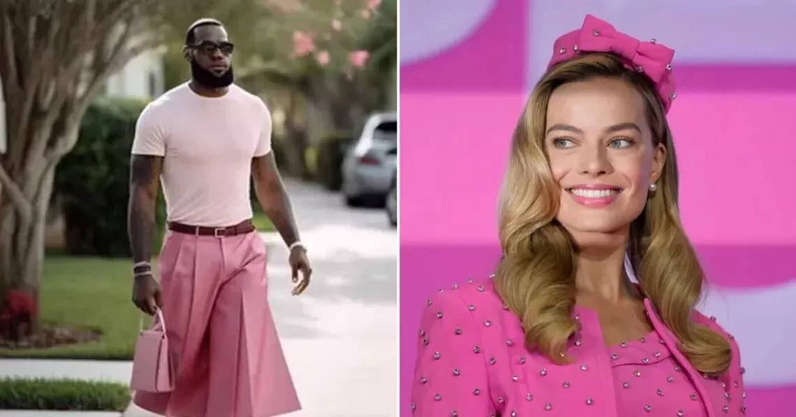 Las fotos virales de LeBron James vestido de rosa para ver Barbie son  falsificaciones de inteligencia artificial - Forbes Argentina