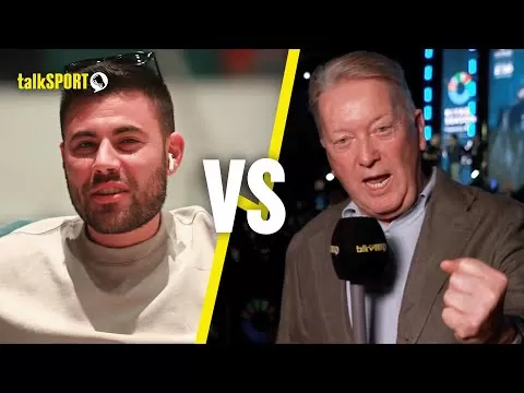 Frank Warren SWIPES At "PAIN IN THE A**" Ben Shalom Porky Pies & Lands  VEILED DIG At Simon Jordan 🤬 - YouTube