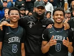 LeBron James' Son Bronny Talks About Making Father-Son NBA History