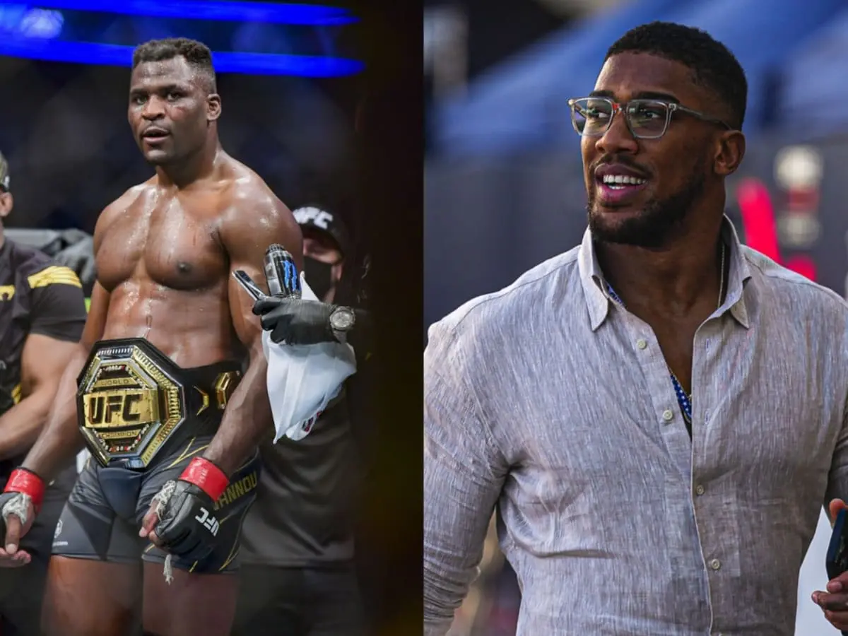 You're not as tough as Fury - Ngannou taunts Anthony Joshua ahead of fight  - OsunDailyNG