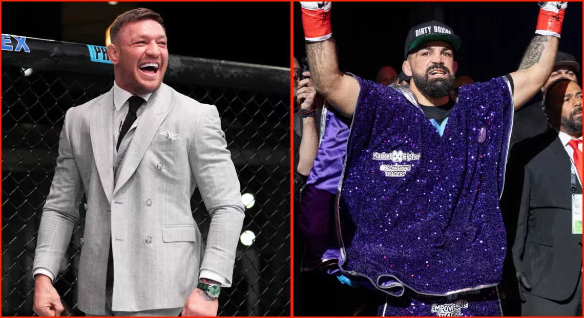 Conor McGregor declares Mike Perry took a pay cut for Jake Paul fight as  pair go back-and-forth following KO loss and 'firing'