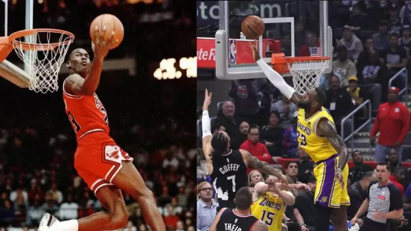 Michael Jordan or LeBron James, Who is the Greatest of All Time in NBA? -  myKhel