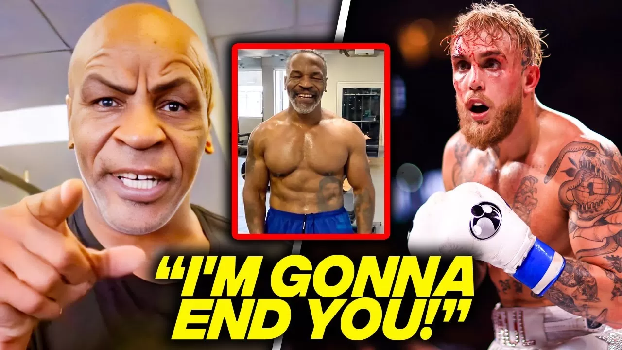 Mike Tyson Sends MAJOR Warning RESPONDING To Jake Paul Training Video -  YouTube