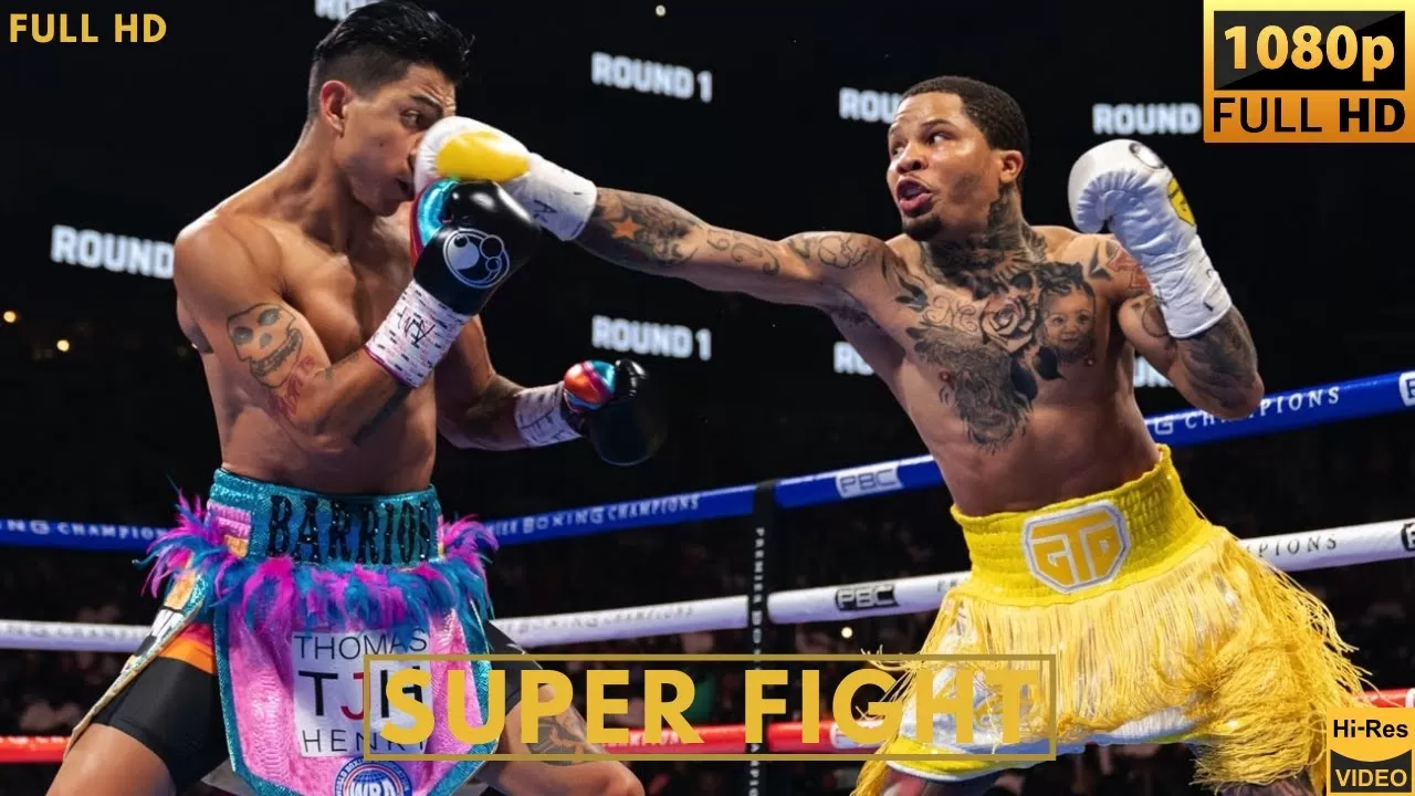 GERVONTA DAVIS (USA) vs MARIO BARRIOS (USA) SUPER FIGHT - YouTube