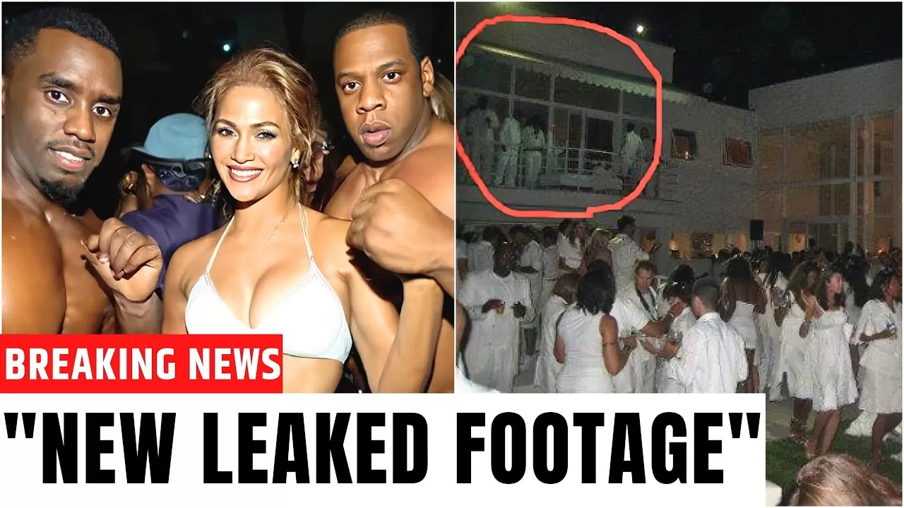 NEW PARTY FOOTAGE of Diddy, Jennifer Lopez & Leonardo DiCaprio GOES VIRAL