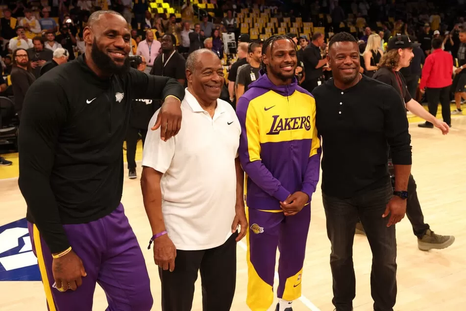 LeBron and Bronny James make NBA history with father-son regular season  appearance