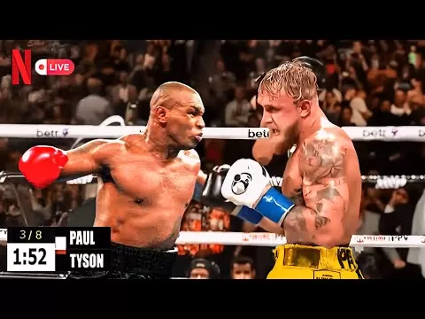 Mike Tyson VS Jake Paul Full Fight RECAP 2024 | Netflix Highlights - YouTube