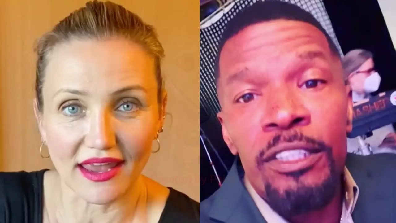 Cameron Diaz Talks Acting Return With Jamie Foxx - YouTube