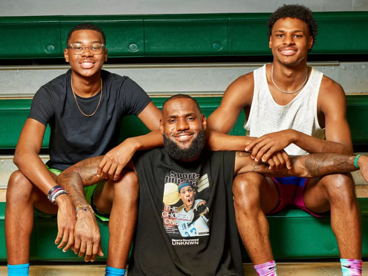 NBA “Nephew's” Mom Pleads LeBron James To Allow Younger Son Bryce To Rival  Bronny in NCAA Basketball - EssentiallySports