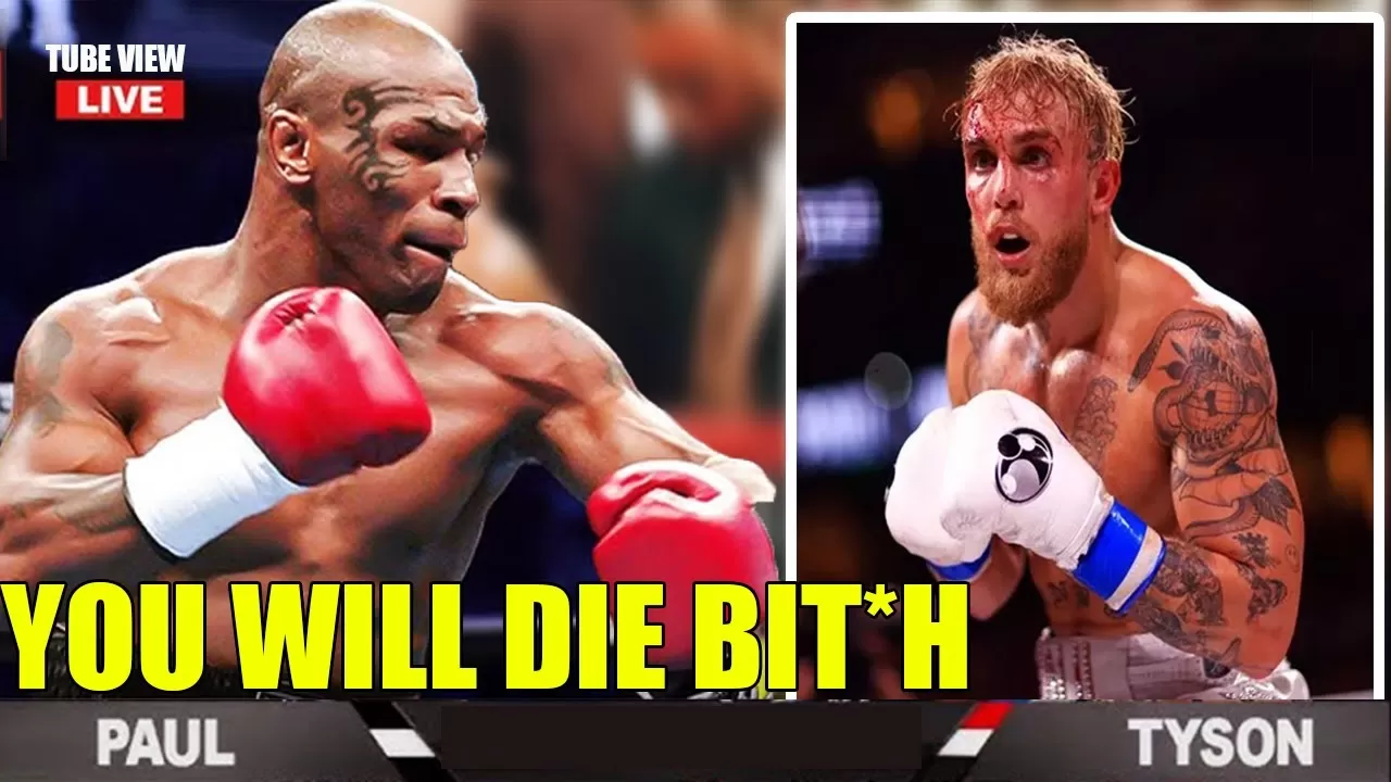 Mike Tyson Just PUNCHED Jake Paul After Mocking His Daughter | Boxing Match  2024