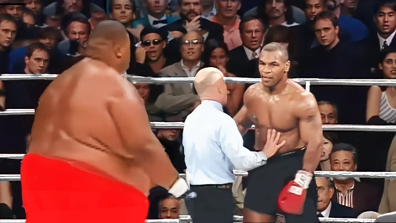 Mike Tyson vs the COCKY FAT! Not for the faint of heart - YouTube