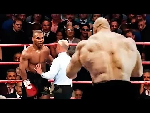 Mike Tyson vs GIANT MONSTER! This fight was terrifying... - YouTube