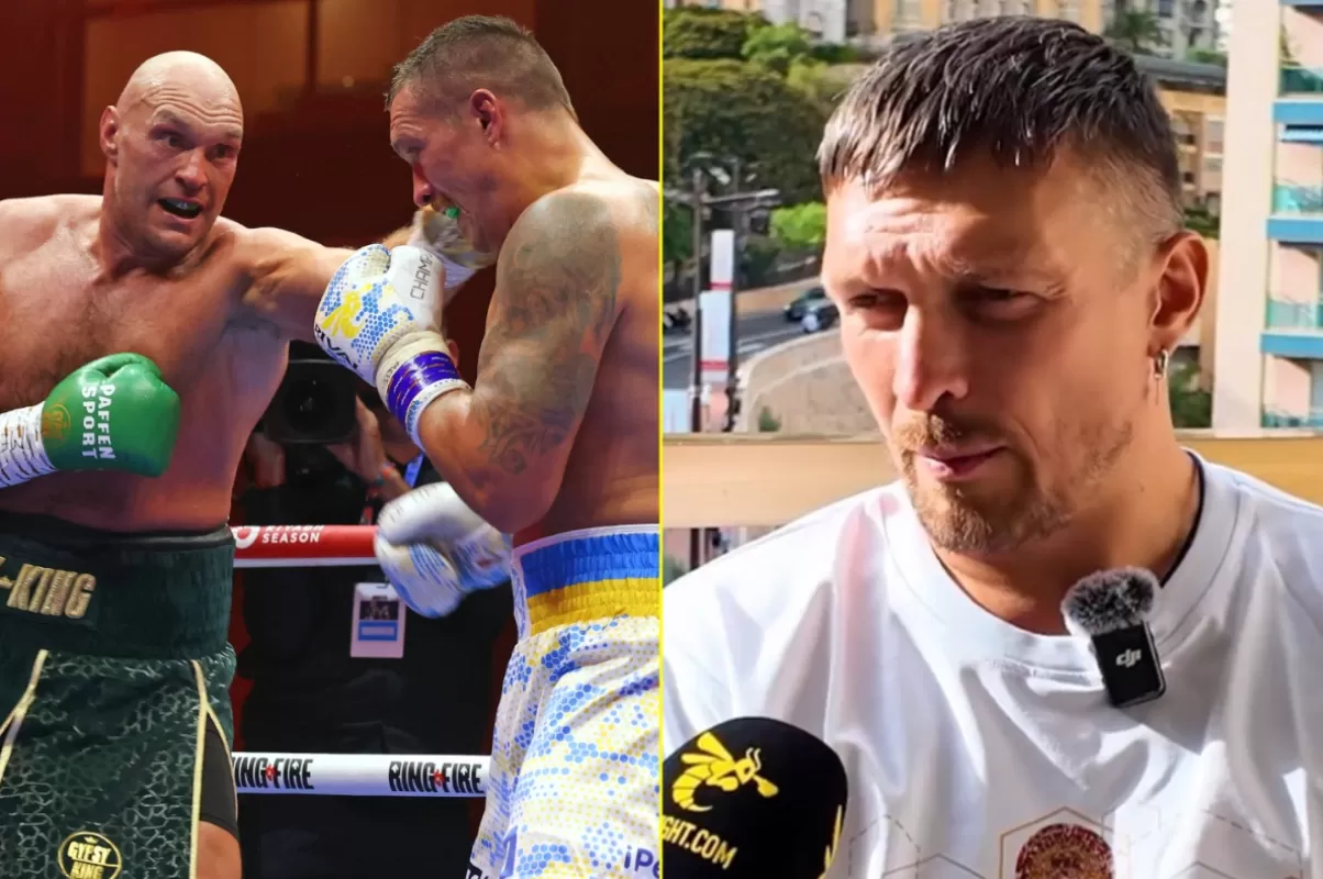 Oleksandr Usyk explains the consequences for Tyson Fury if he pulls out of  their rematch