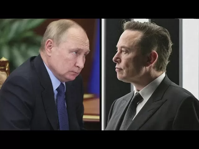 Elon Musk has been in regular contact with Russian President Vladimir Putin  since 2022, report says - YouTube