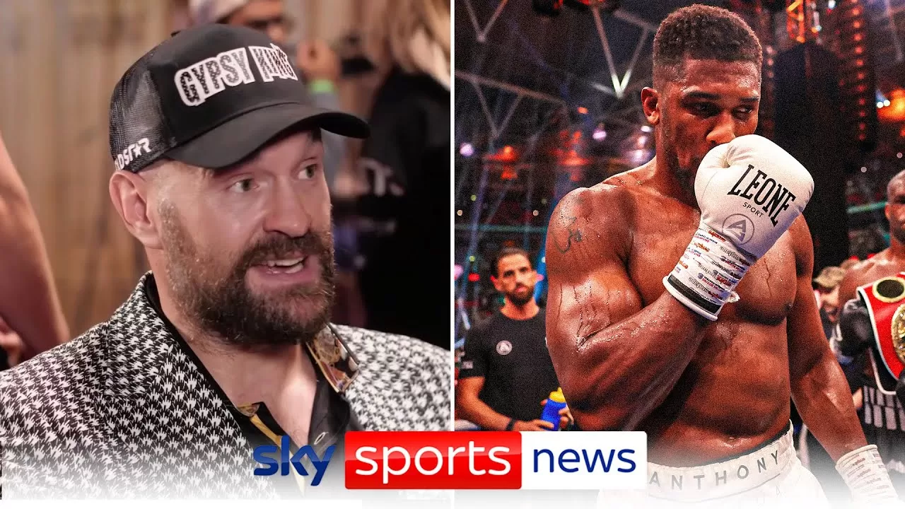 "I feel sorry for Anthony Joshua" | Tyson Fury open to Joshua fight and  wants Usyk trilogy