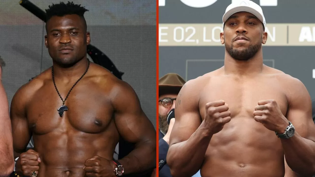 Francis Ngannou Sends Anthony Joshua Punch Resistance Taunt Ahead Of Fight