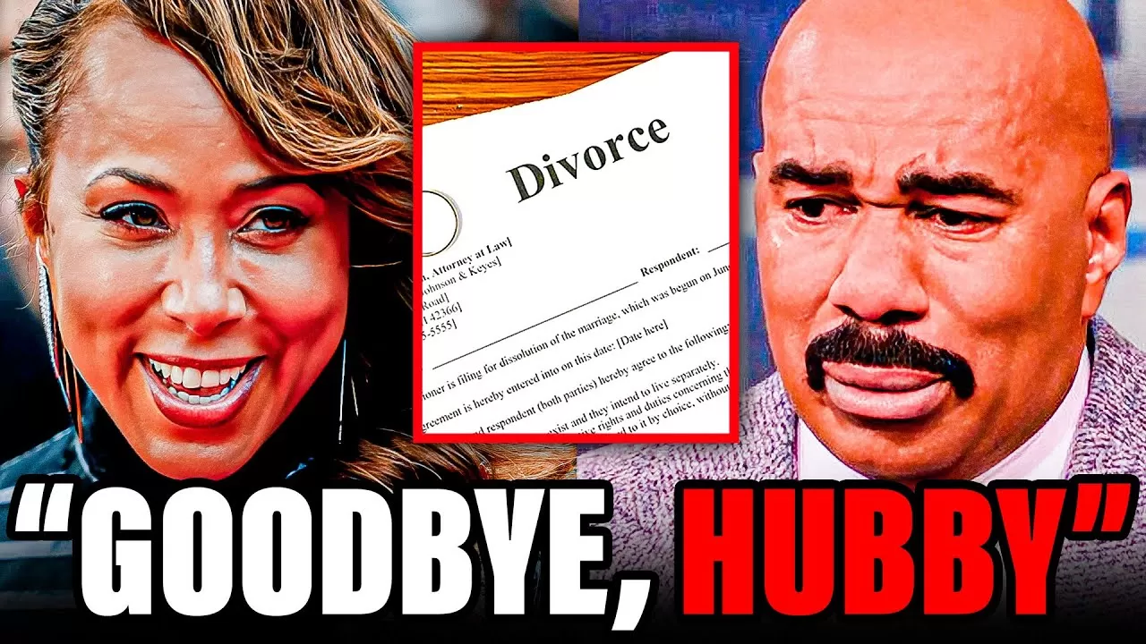 Marjorie FILED DIVORCE From Steve Harvey On P Diddy's Arrest Day & Takes  All His Money! - YouTube