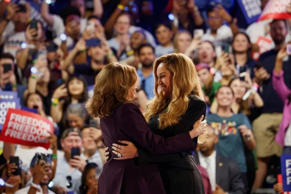 Beyoncé endorses Kamala Harris for US President at Houston rally | South  China Morning Post