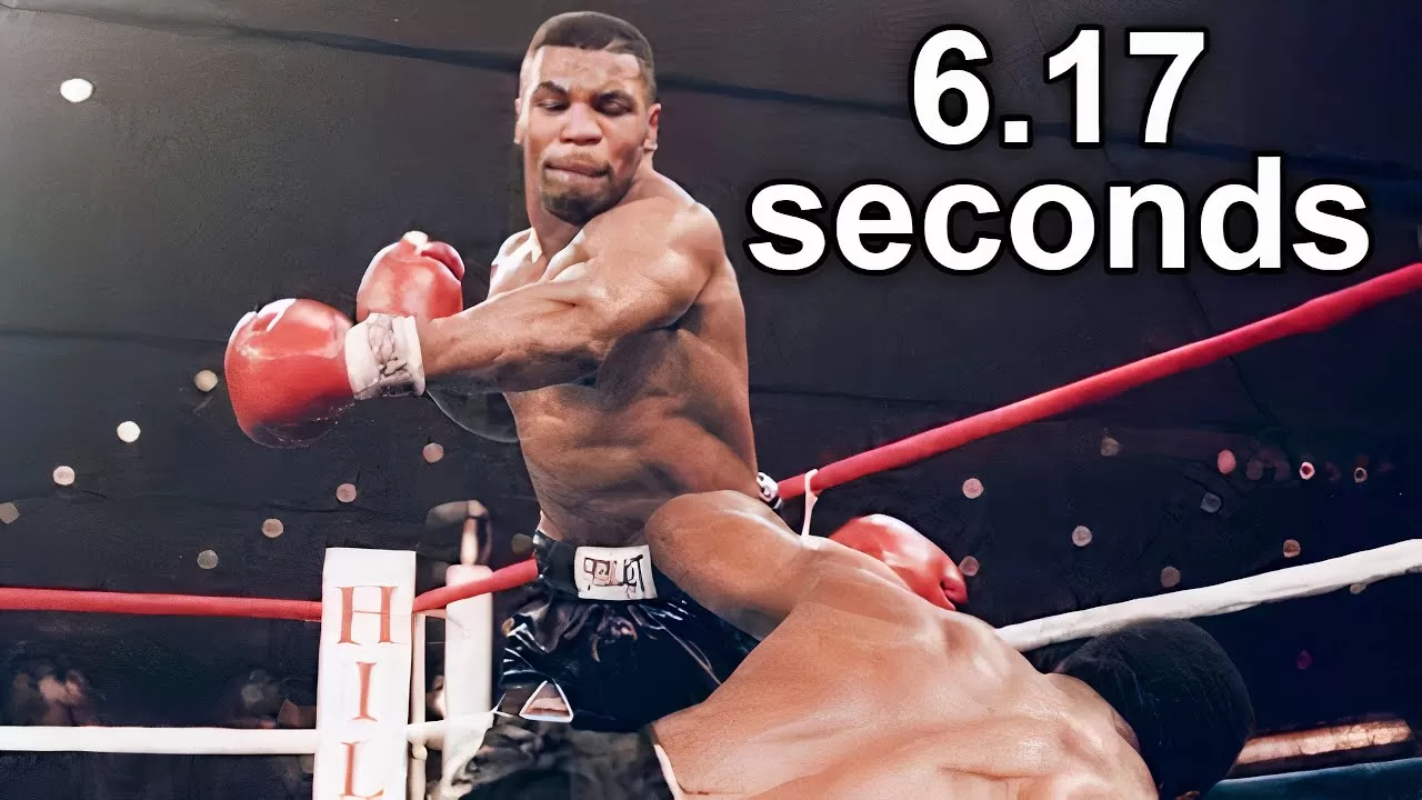 The Fastest Knockouts In Mike Tyson's Career - YouTube