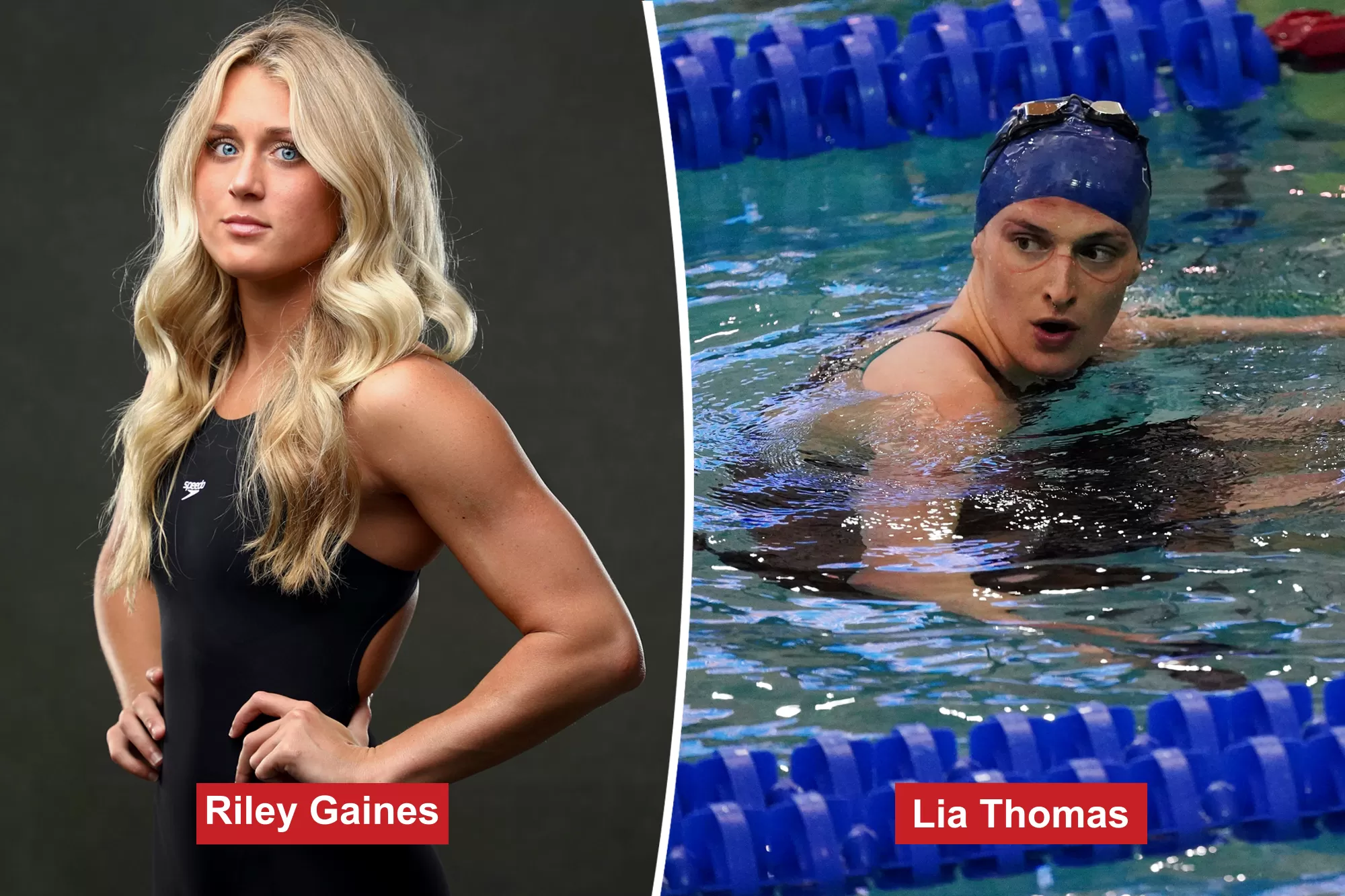 Riley Gaines: Trans athletes competing with women 'not progressive'