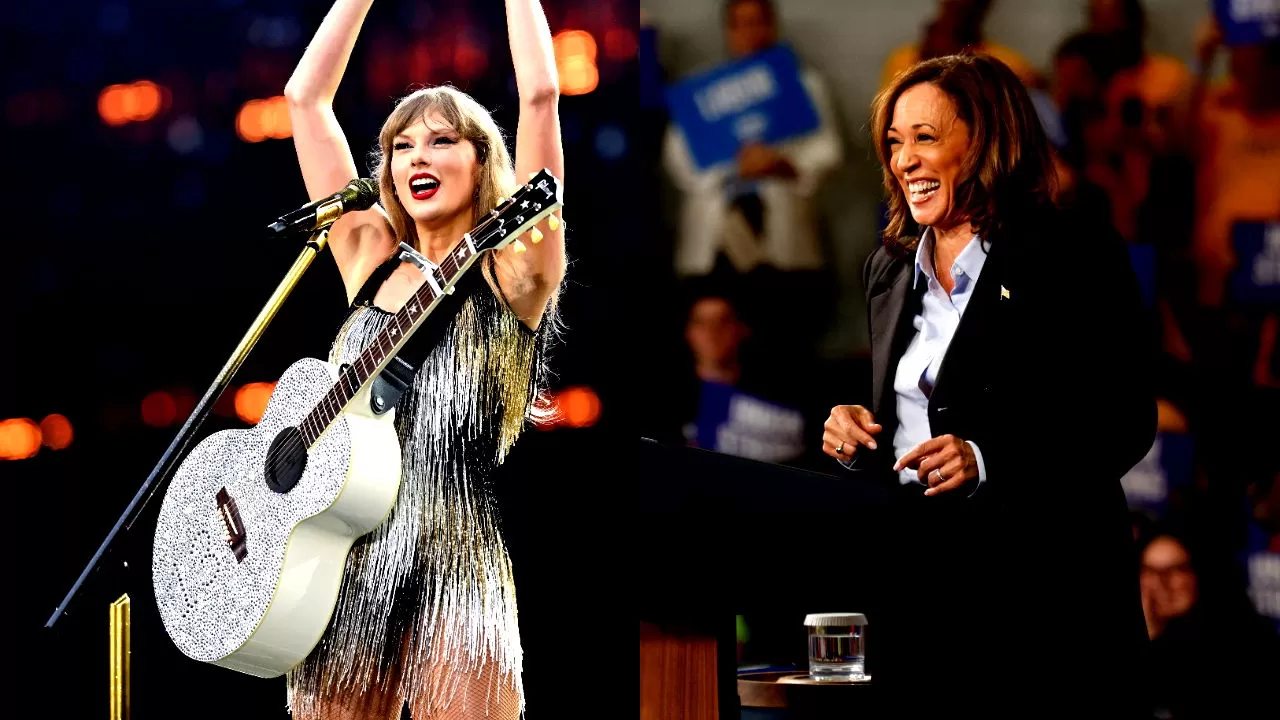 Zangeres Taylor Swift steunt campagne Kamala Harris