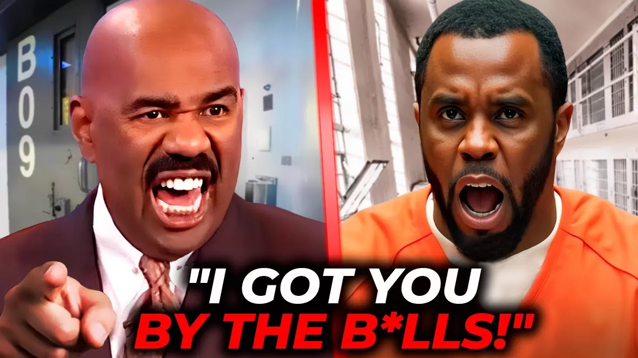 Diddy TERRIFIED After Steve Harvey's Unexpected Prison Visit & His  ULTIMATUM!