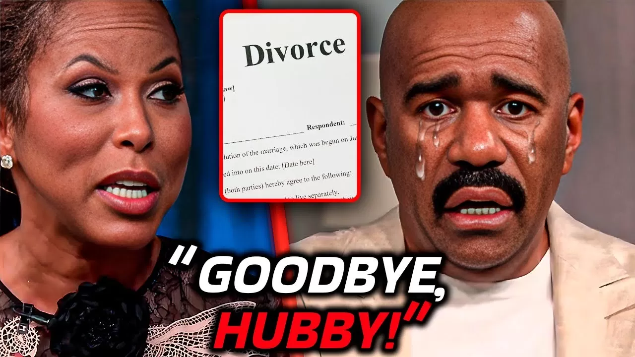 Marjorie FILES For DIVORCE From Steve Harvey On Diddy’s Arrest Day & RUNS  With His Money!