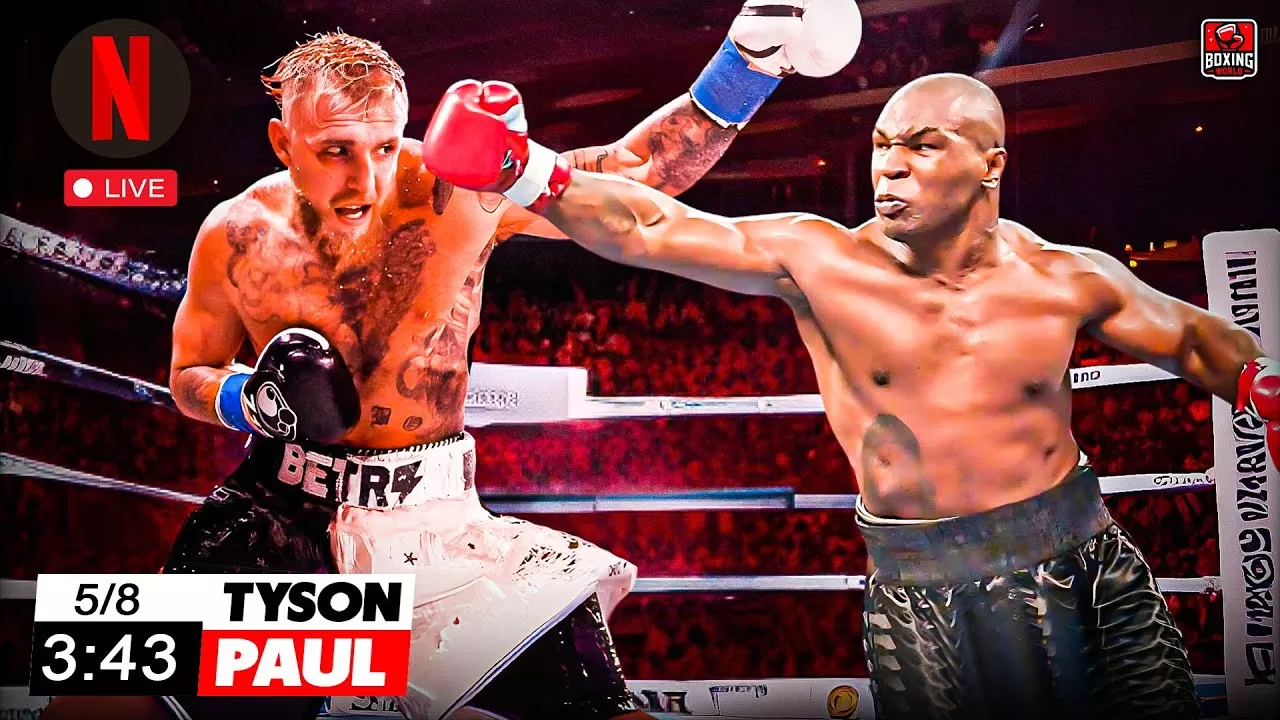 Jake Paul VS. Mike Tyson FULL FIGHT HIGHLIGHTS | Netflix Exclusive (2024) -  YouTube