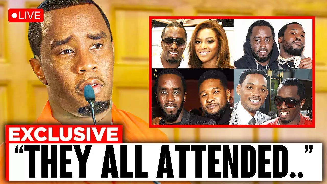 LIVE IN COURT: Diddy REVEALS All Celebrities Who Attended His S3X Parties - YouTube