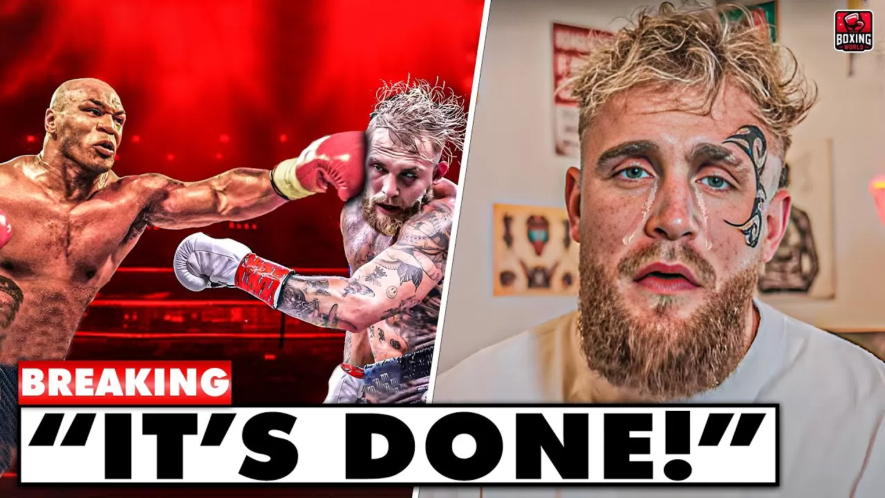 Mike Tyson Just TERMINATED Jake Paul! Fight is OVER ! - YouTube