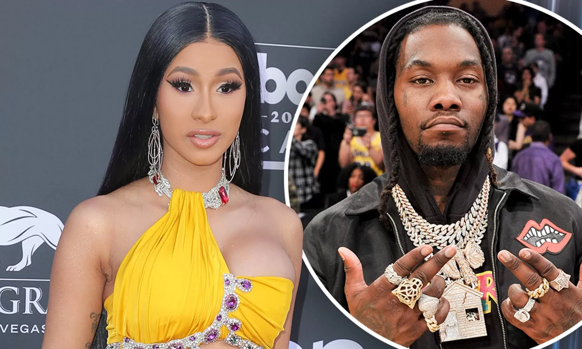 Cardi B 'shuts down rumors that Offset has a love child on the way' after  filing for divorce | Daily Mail Online