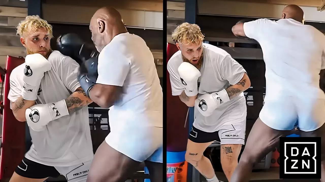 UNSEEN Mike Tyson TRAINING With Jake Paul LEAKED FOOTAGE!