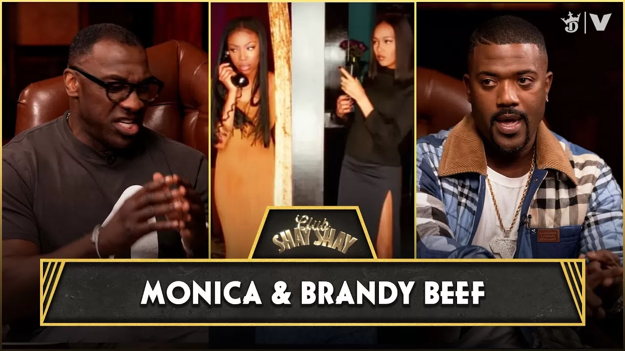 Monica & Brandy Had Beef? Ray J Talks About Their History and Possible Tour  | CLUB SHAY SHAY - YouTube