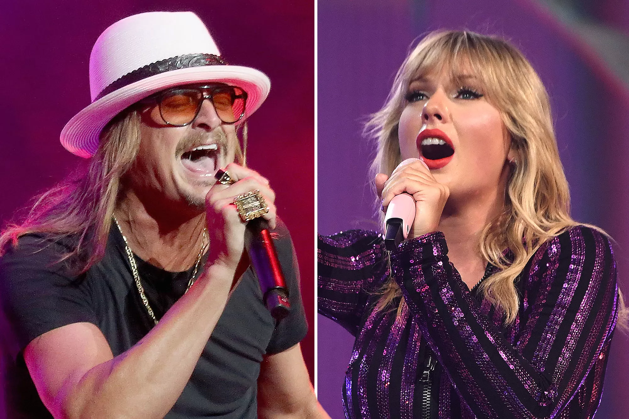 Kid Rock blasts Taylor Swift for being a Democrat