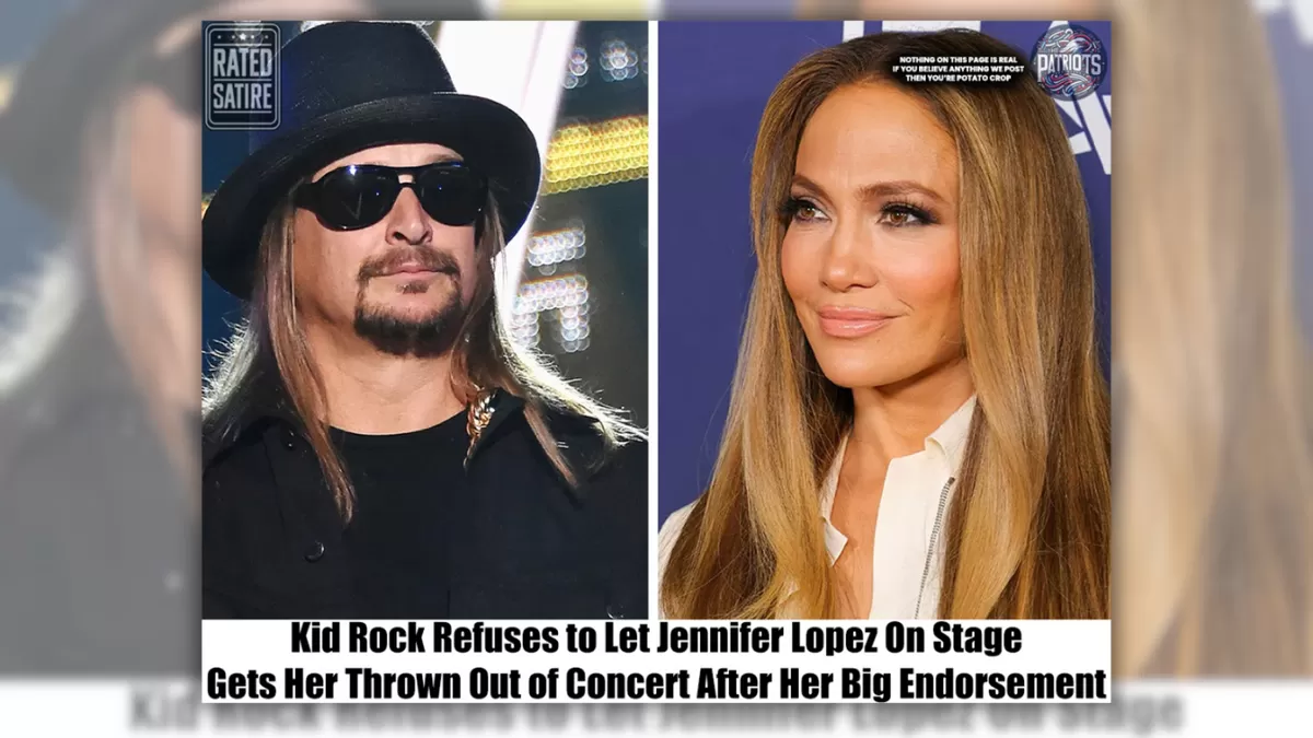 Kid Rock Refused To Let Jennifer Lopez Onstage After Her Harris Endorsement?  | Snopes.com