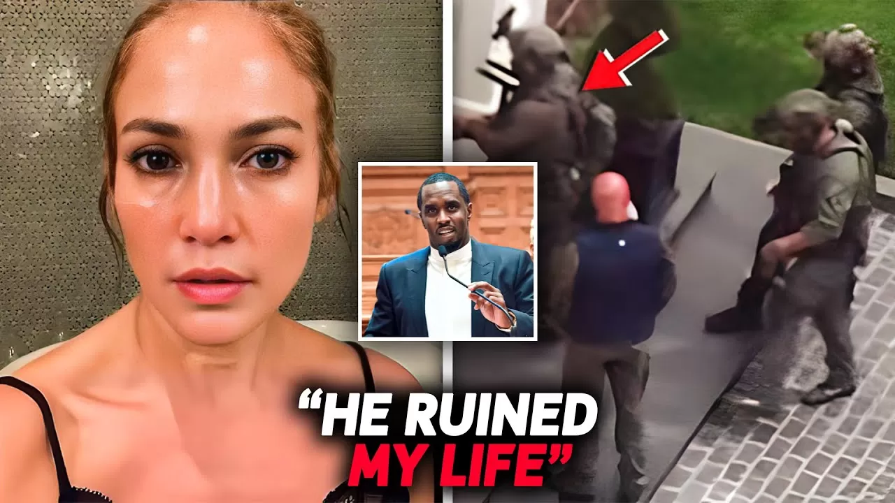 Jennifer Lopez REACTS To Getting Busted in Diddy's Trial! - YouTube